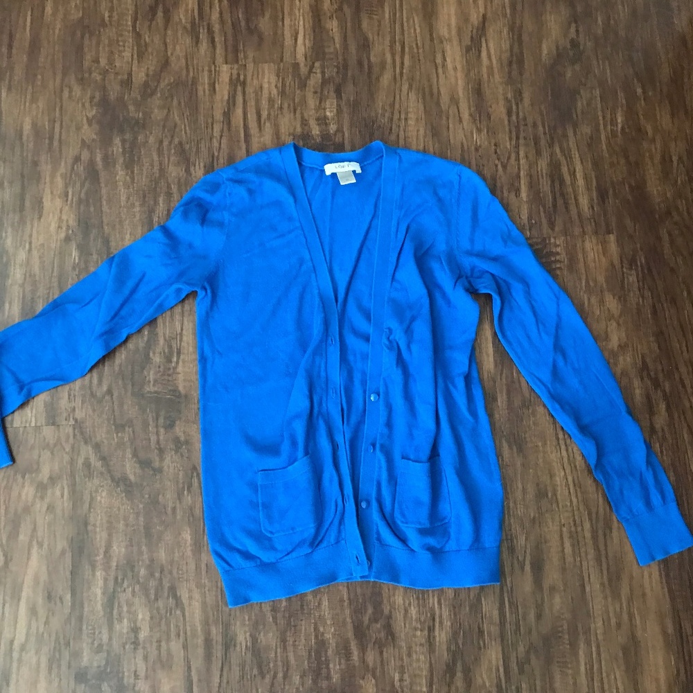 LOFT blue sweater in size XS.